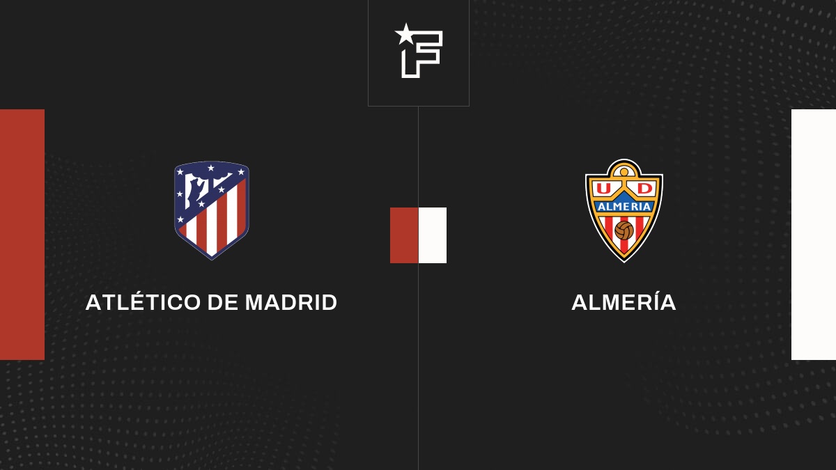 Resultados Atl Tico De Madrid Almer A Jornada De Primera