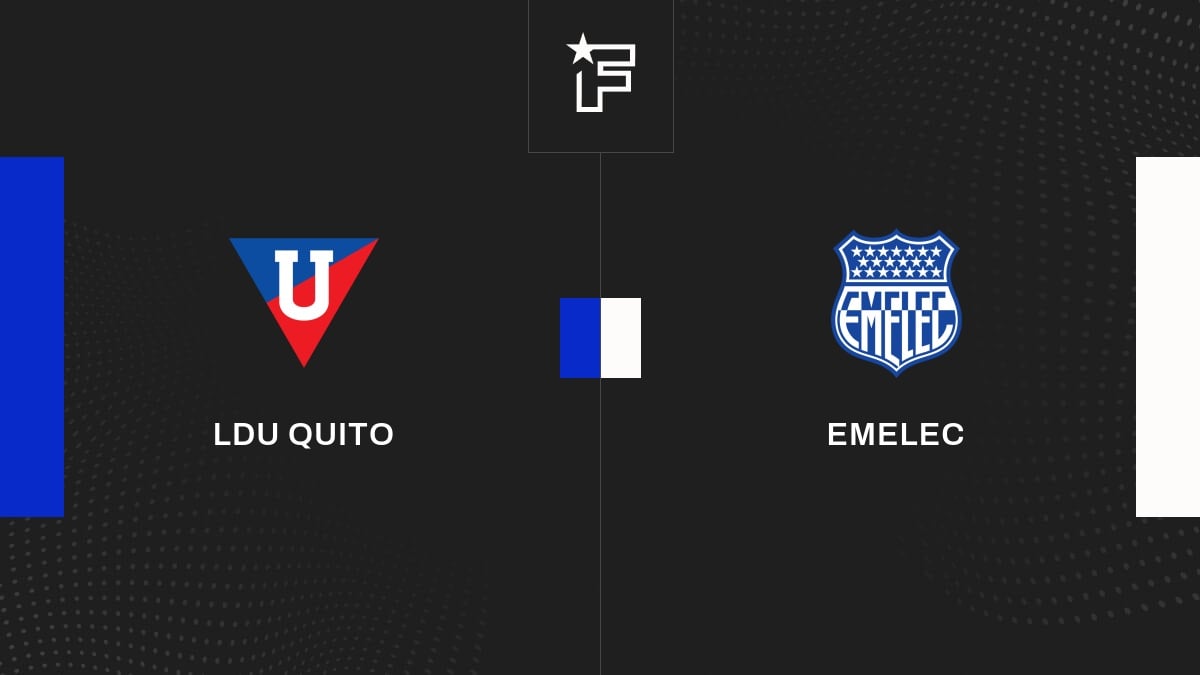 Resultados LDU Quito Emelec 2 0 6ª jornada de Primera A 2022 15 08