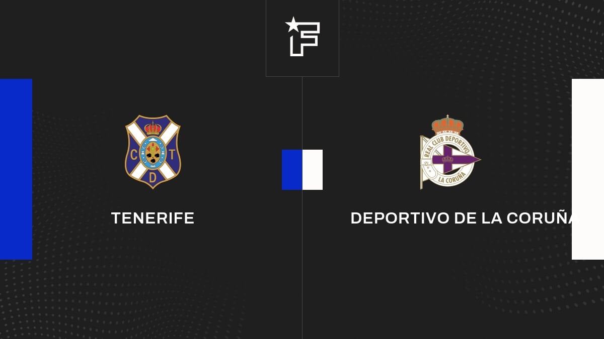 Tenerife vs Deportivo de la Coruña Partido en Directo 19ª jornada