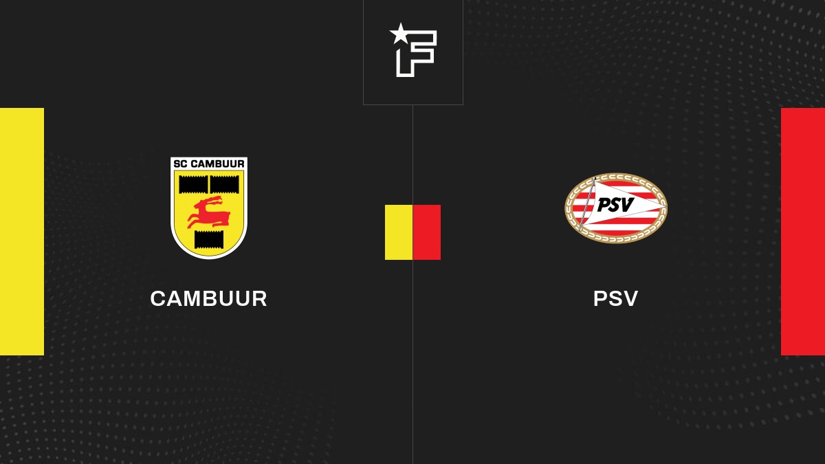 Resultados Cambuur PSV 3 0 8ª jornada de Eredivisie 2022 2023 01 10