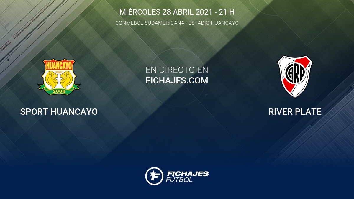 Sport Huancayo vs River Plate | Partido en Directo - 2ª ...