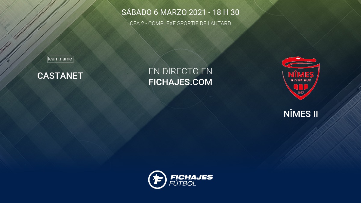 vs Nîmes II Partido en Directo 17ª jornada de CFA 2 2020/2021 6/3