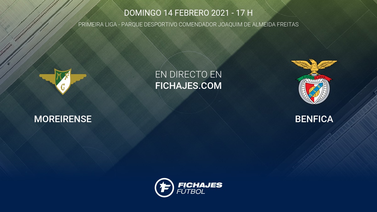 Moreirense Vs Benfica Partido En Directo 19Âª Jornada De Primeira Liga 2020 2021 14 2