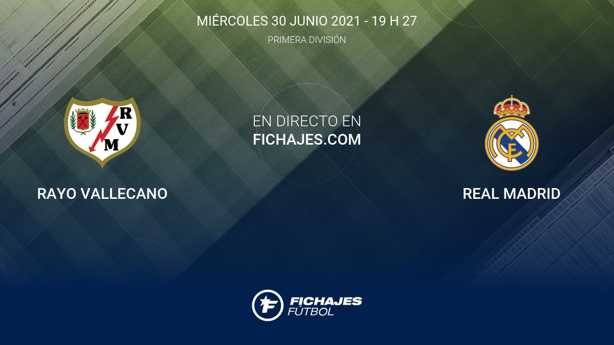 Resultados Rayo Vallecano Real Madrid (01) 26ª jornada de Primera División 2021/2022 26/2 Resultados Rayo Vallecano Real Madrid (01) 26ª jornada de Primera División 2021/2022 26/2