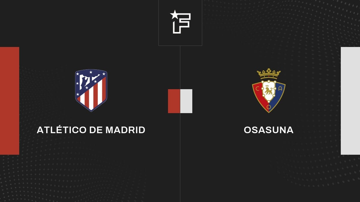 El vídeo resumen del partido entre Atlético de Madrid y Osasuna