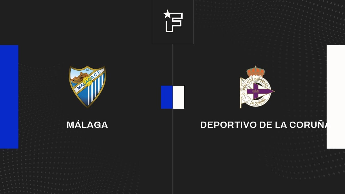 Vídeo, el resumen del encuentro entre Málaga y Deportivo de la Coruña