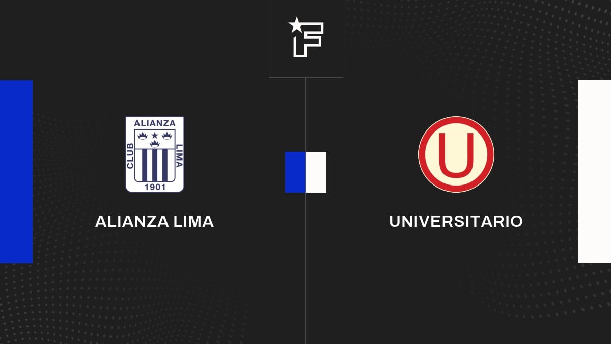 Resultados Alianza Lima Universitario (01) 3ª jornada de Primera