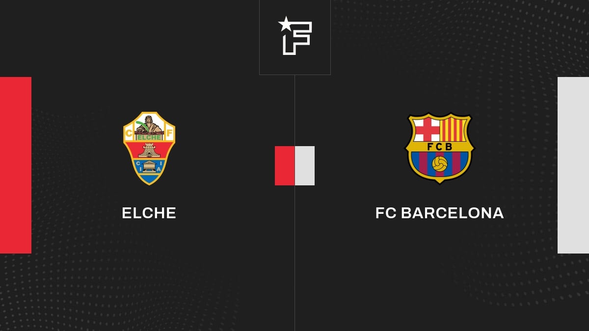 El vídeo resumen del enfrentamiento entre Elche y FC Barcelona