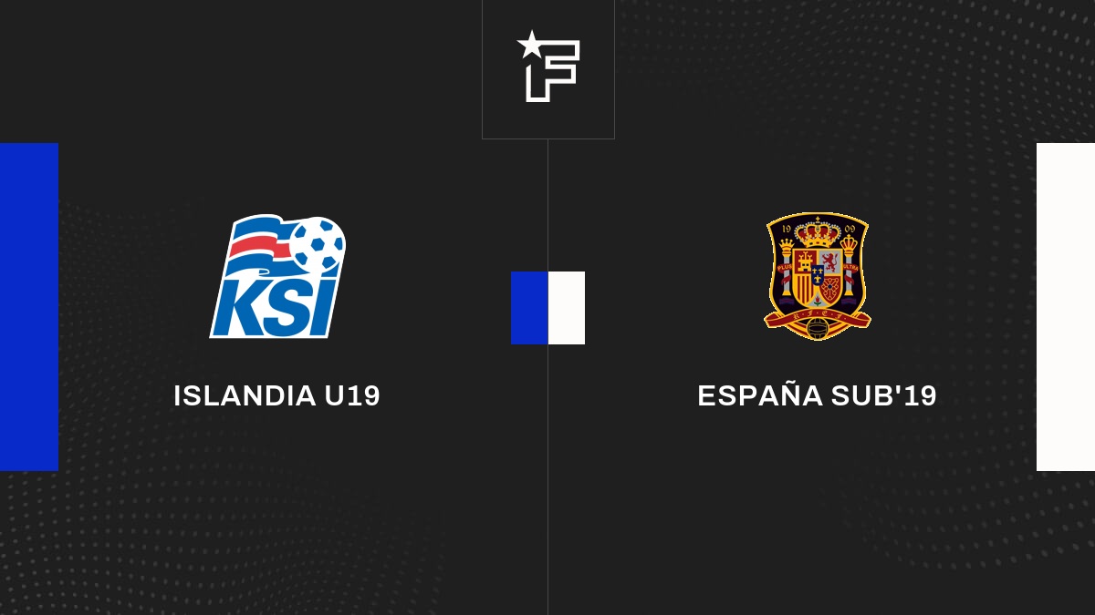 España vs islandia sub 19