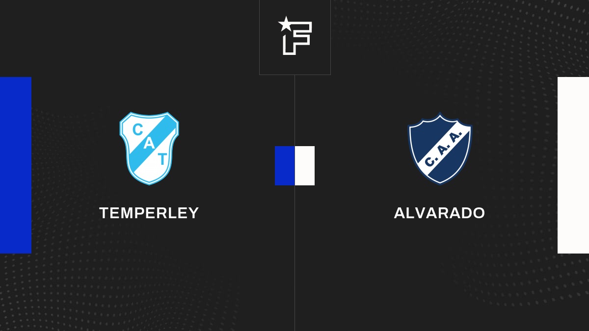 Resultados Temperley - Alvarado 26ª jornada de Primera B Nacional 2022 27/07