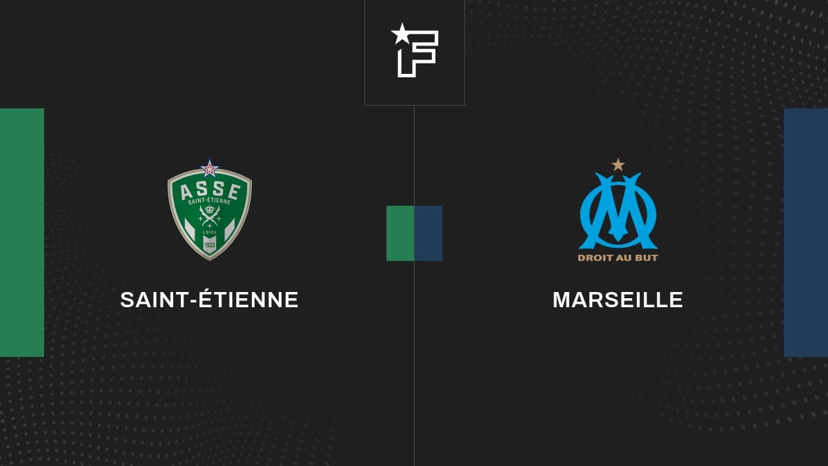 Vídeo, todos los goles del encuentro entre Saint-Étienne y Marseille