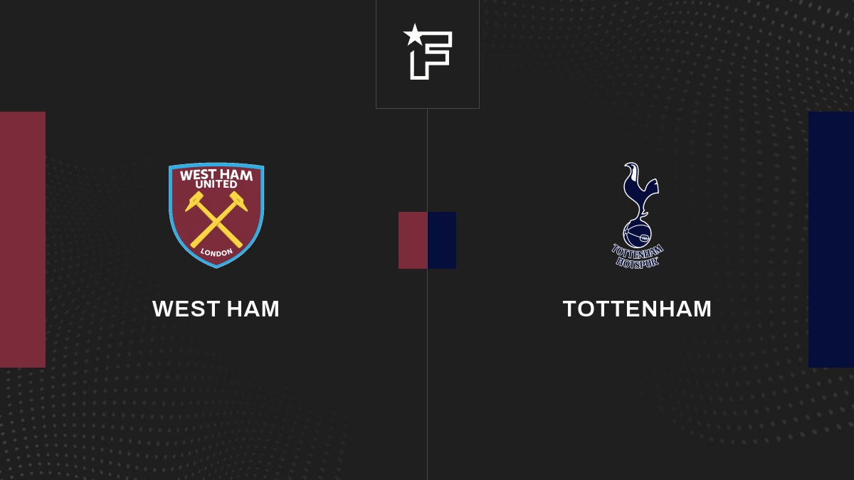 Resultados West Ham Tottenham (1-1) 5ª jornada de Premier 2022/2023 31/08 - Resumen, Goles