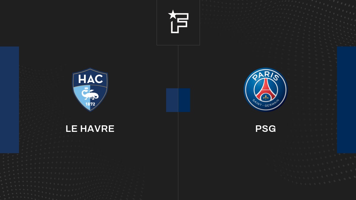 Resultados Le Havre PSG (02) 14ª jornada de Ligue 1 2023/2024 03/12 Resumen, Goles