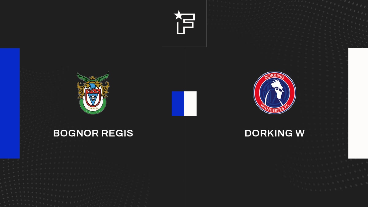 Resultados Bognor Regis Dorking W (22) Amistosos de Clubes 3 de