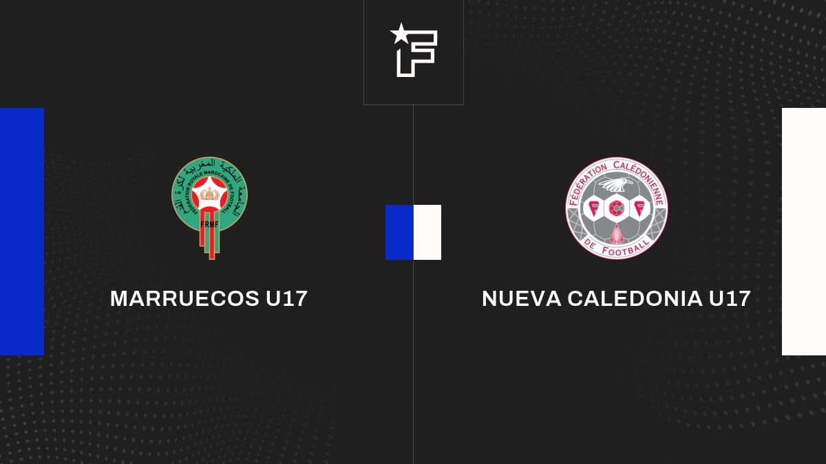 Resultados Marruecos U17 - Nueva Caledonia U17 (16-0) 3ª jornada de ...