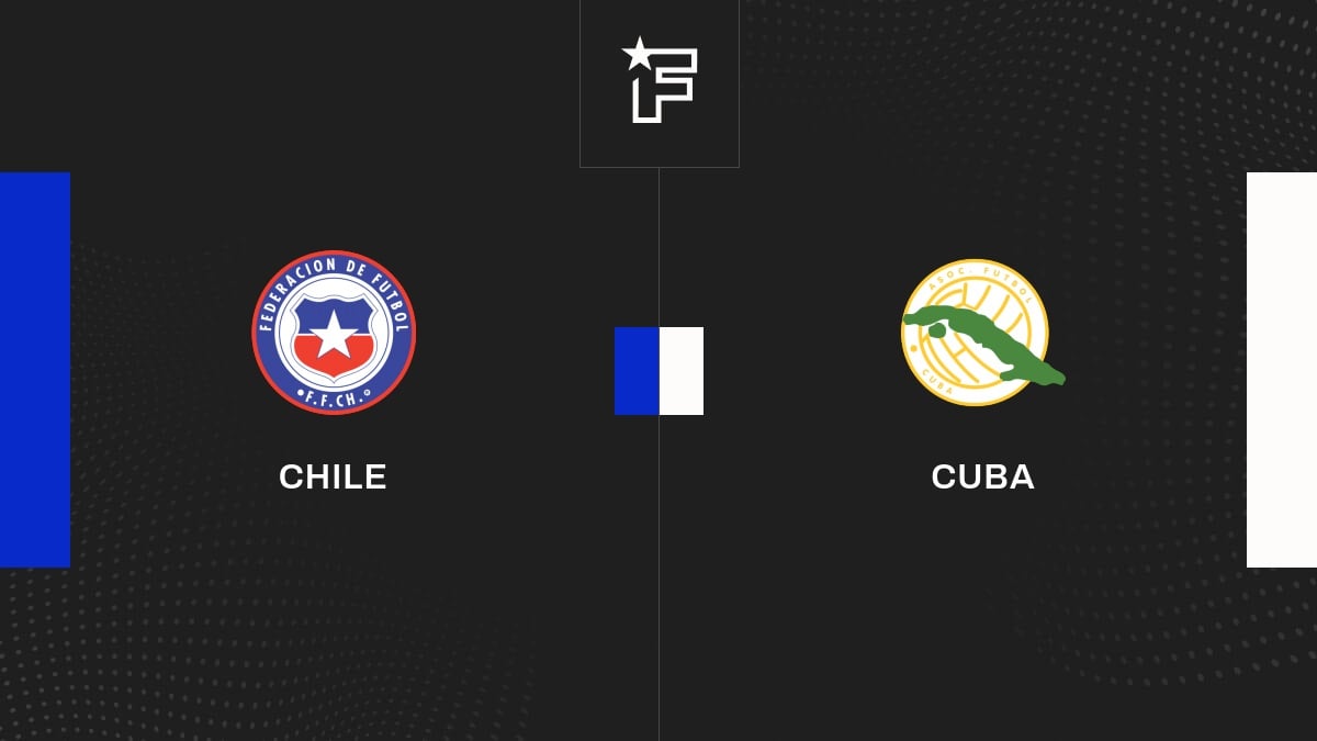 CHILE 3 - 0 CUBA, RESUMEN Y GOLES