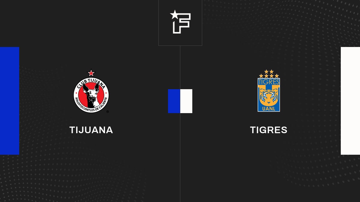 Resultados Tijuana - Tigres (1-1) 3ª jornada de Primera División 2022/