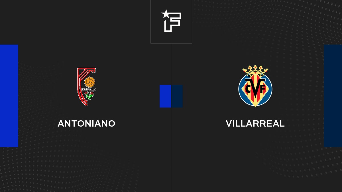 Resultados Antoniano - Villarreal (1-1) 2da Ronda de Copa del Rey 2025/ ...