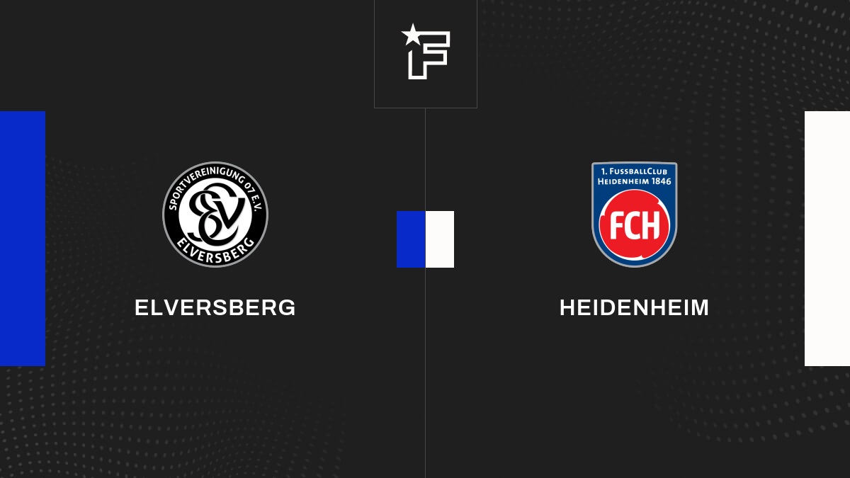 El vídeo resumen del enfrentamiento entre Elversberg y Heidenheim