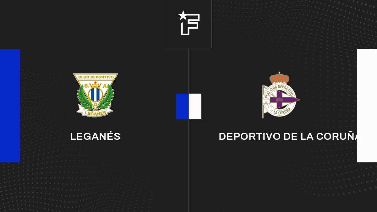 Resultados Leganés - Deportivo de la Coruña (2-2) 3ª jornada de Segunda ...