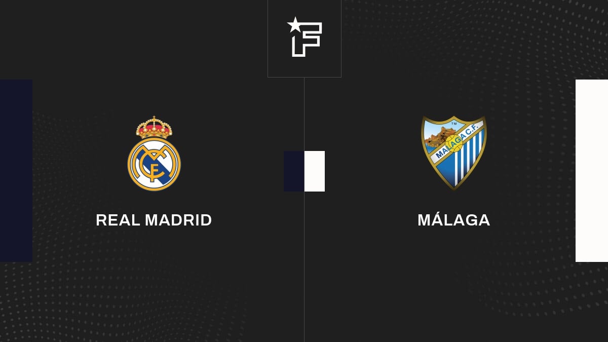 Vídeo, todos los goles del encuentro entre Real Madrid y Málaga