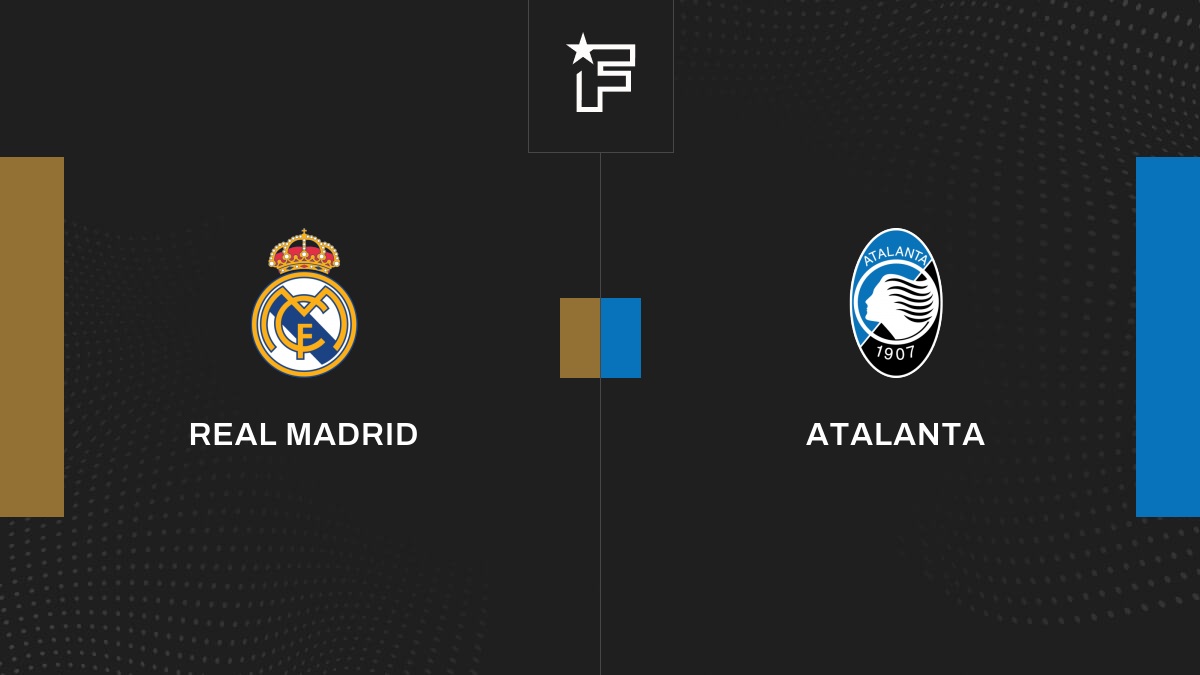 Resultados Real Madrid Atalanta (20) Final de UEFA SUPERCOPA DE