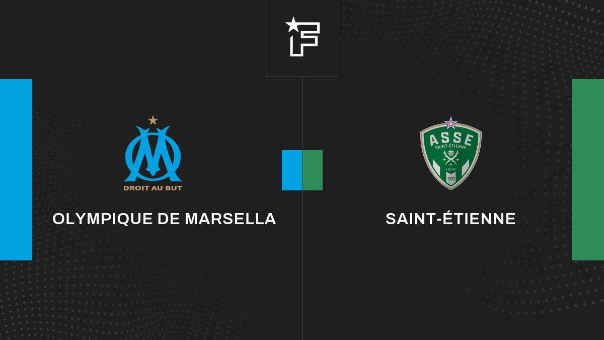 Resultados Olympique de Marsella - Saint-Étienne (5-1) 22ª jornada de ...