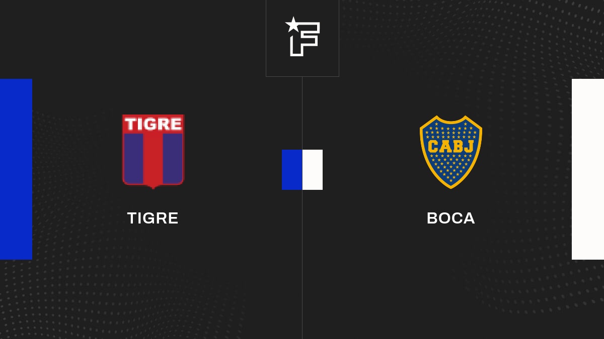 Resultados Tigre - Boca (0-2) 3ª jornada de Primera División 2024 05/02