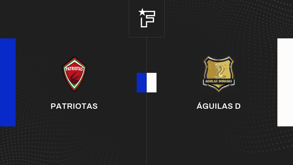 Resultados Patriotas - Águilas D (0-1) 8ª jornada de Primera A 2022 20/08 -  Resumen, Goles