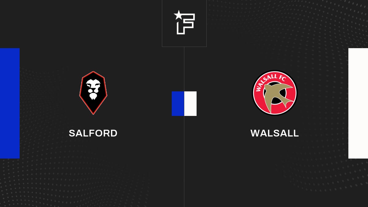 Salford vs Walsall Partido en Directo 7ª jornada de Liga dos 2024/