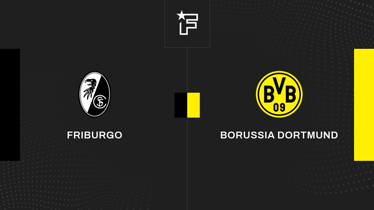 Resultados Friburgo - Dortmund (1-3) 2ª jornada de Bundesliga 2022/2023 12/08 - Resumen, Goles