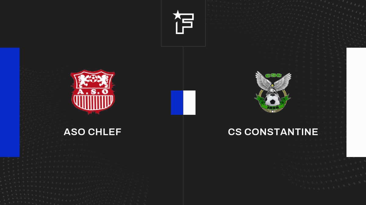 Resultados ASO Chlef - CS Constantine (0-2) 20ª jornada de Ligue 1 2025 ...