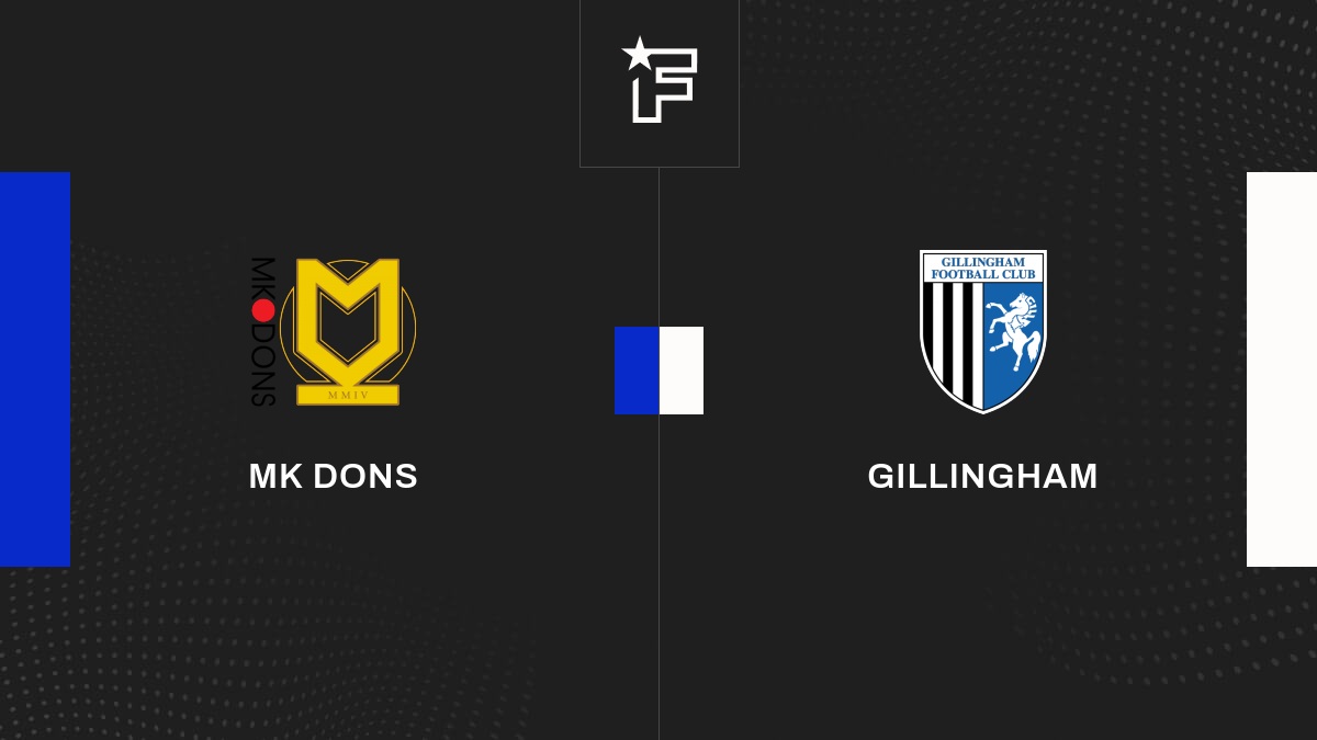 MK Dons vs Gillingham Partido en Directo 20ª jornada de Liga dos