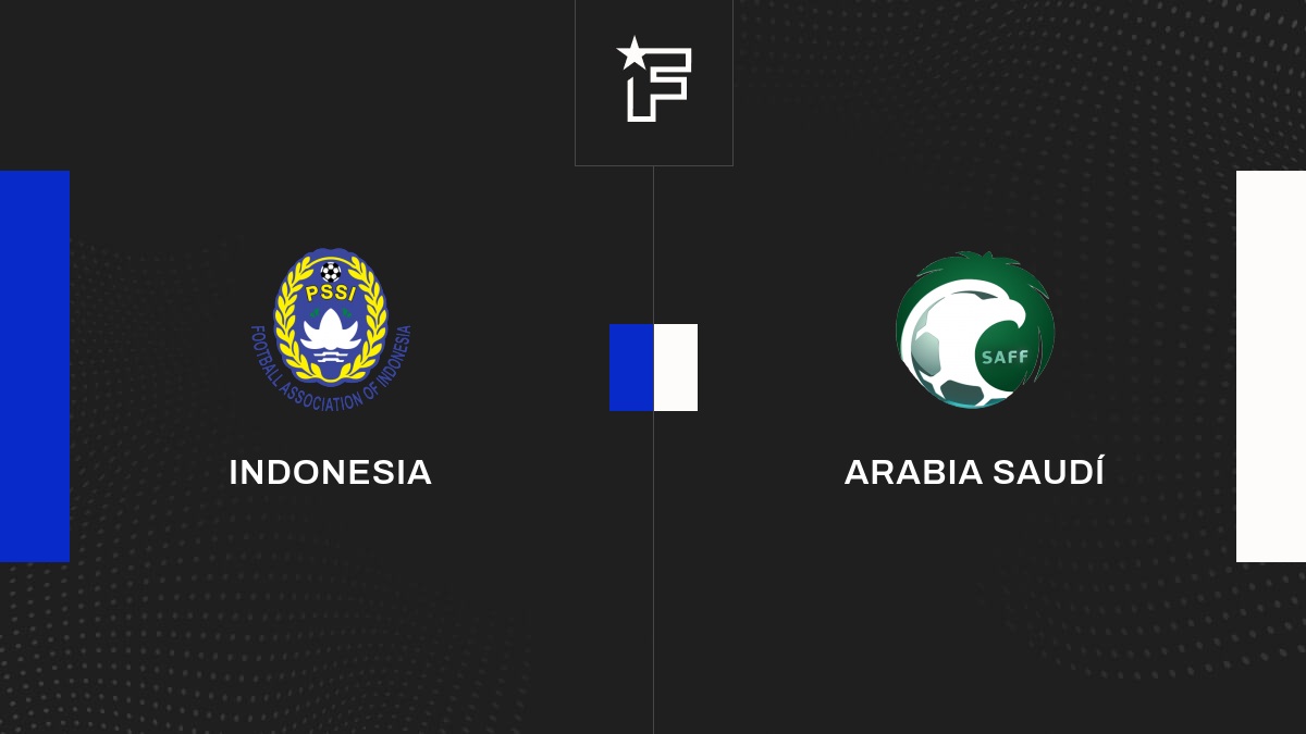 Vídeo, el resumen del choque entre Indonesia y Arabia Saudí