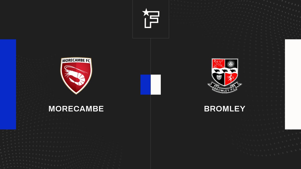 Morecambe vs Bromley Partido en Directo 21ª jornada de Liga dos