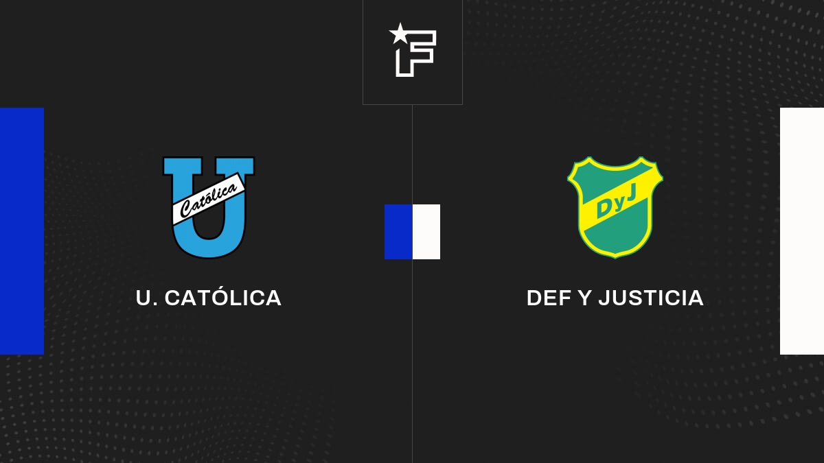 Vídeo, todos los goles del choque entre U. Católica y Def y Justicia