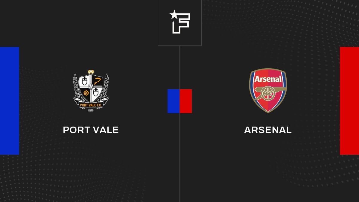 Vídeo, el resumen del choque entre Port Vale y Arsenal