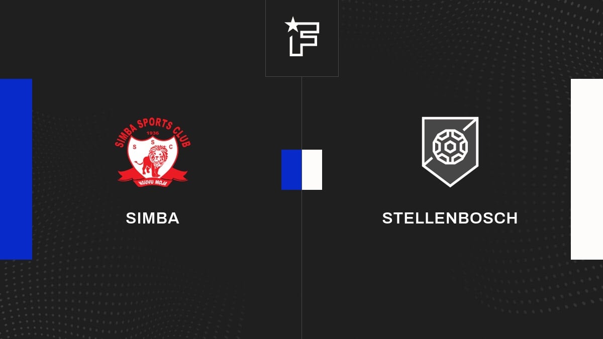 Vídeo, el único objetivo del enfrentamiento entre Simba y Stellenbosch
