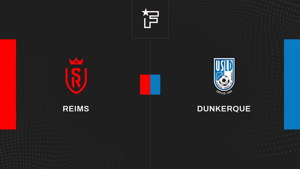 Vídeo, todos los goles del encuentro entre Reims y Dunkerque