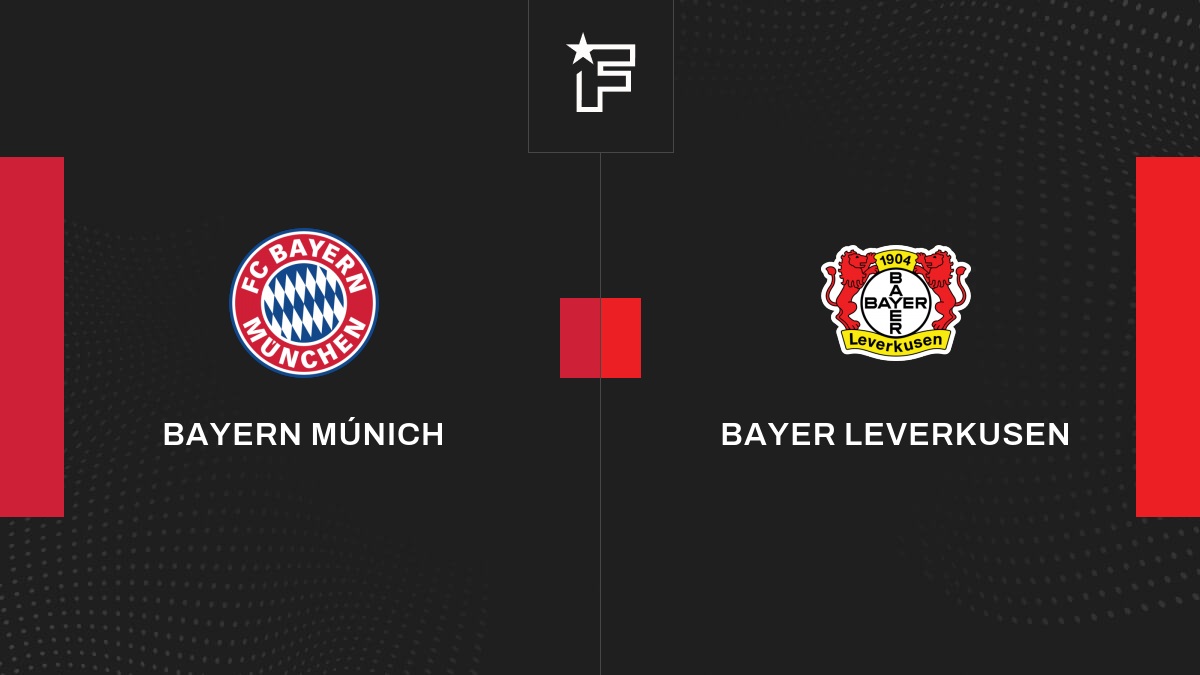 Resultados Bayern Múnich Bayer Leverkusen 2 2 4ª Jornada De Bundesliga 20232024 1509 