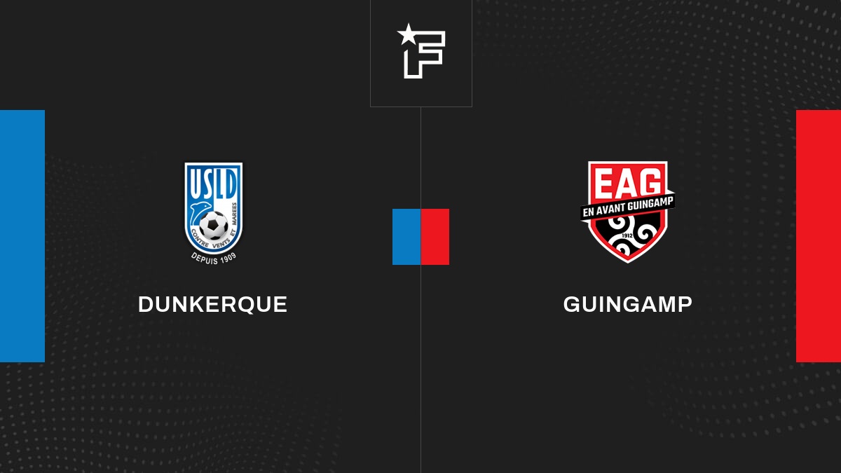 El vídeo resumen del partido entre Dunkerque y Guingamp