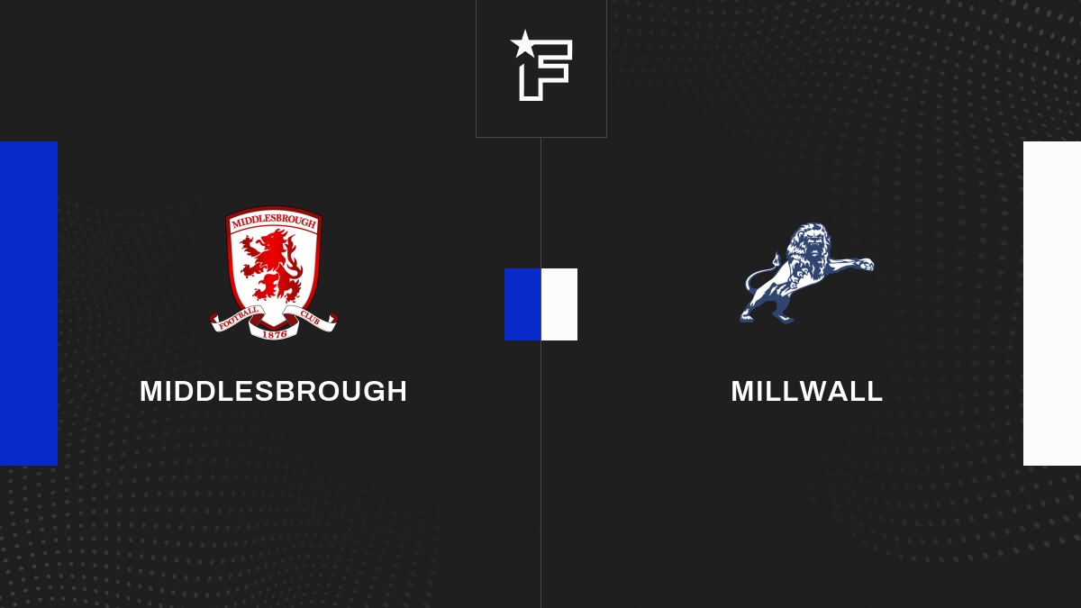 Middlesbrough vs Millwall Partido en Directo 21ª jornada de