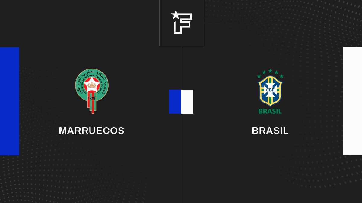 Resultados Marruecos Brasil (21) Amistosos 1 de Amistosos 2025 25/03