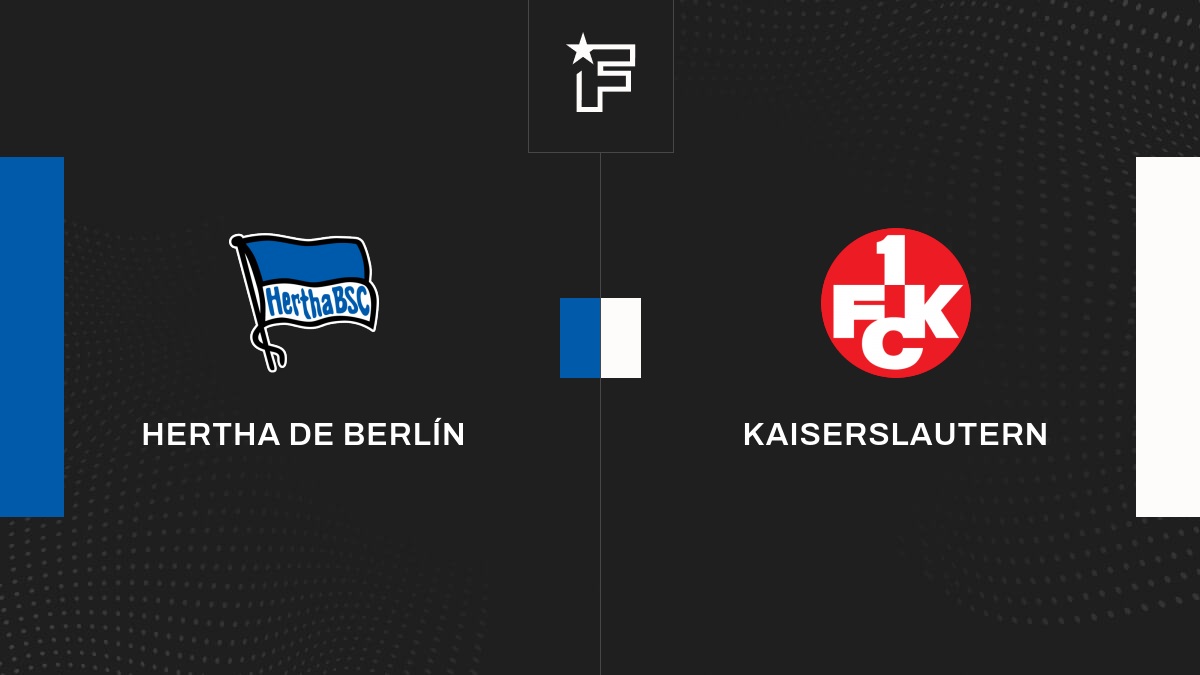 Hertha de Berlín vs Kaiserslautern | Partido en Directo - 29ª jornada ...