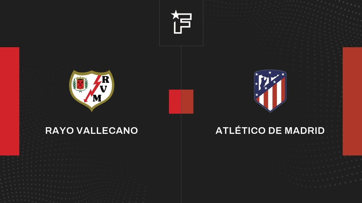 Vídeo, todos los goles del encuentro entre Rayo Vallecano y Atlético de Madrid