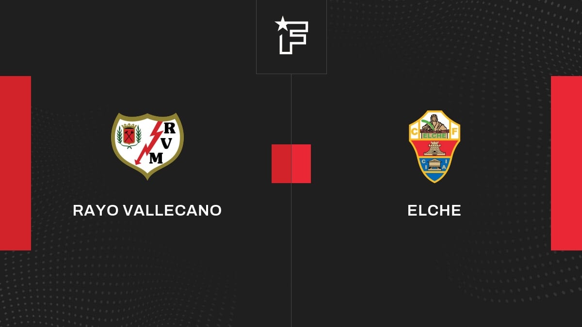 Vídeo, el único objetivo del encuentro entre Rayo Vallecano y Elche