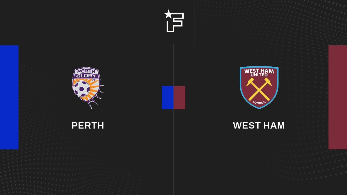 Perth Glory vs West Ham United, Club Friendly Games