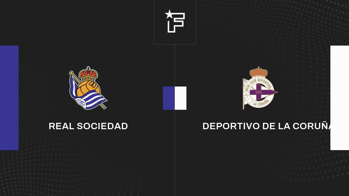 Vídeo, todos los goles del encuentro entre Real Sociedad y Deportivo de la Coruña