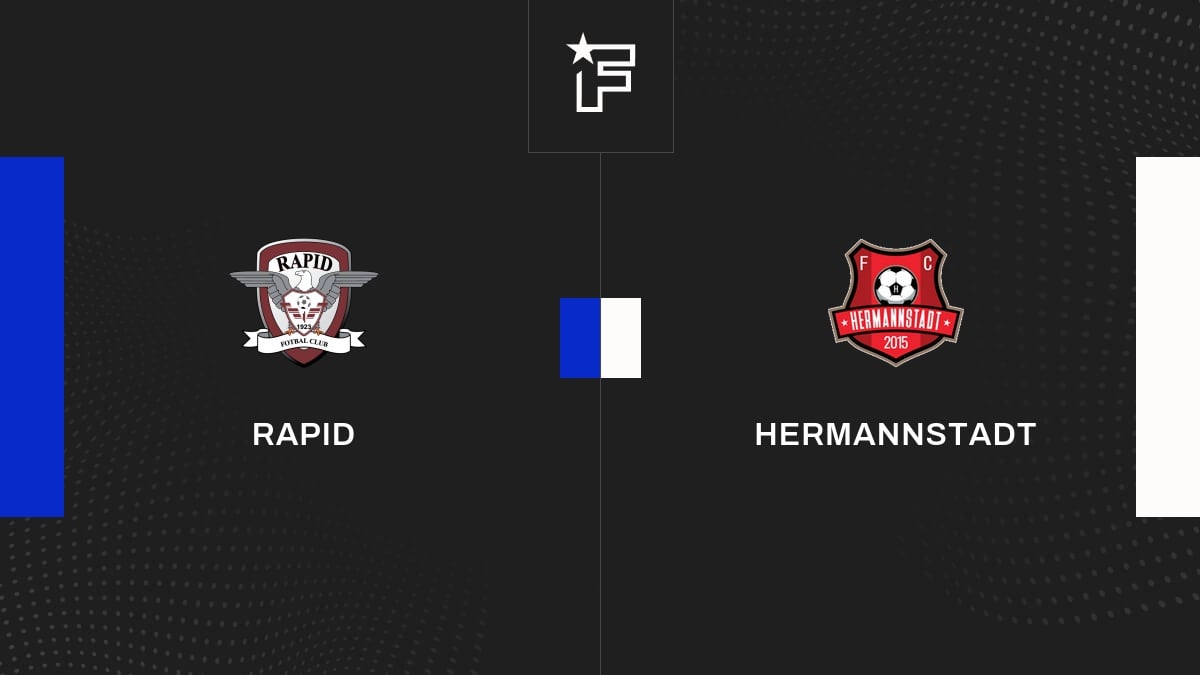 Vídeo, todos los goles del encuentro entre Rapid y Hermannstadt