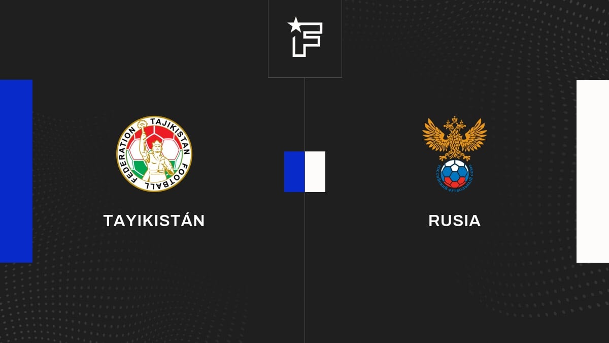 Resultados Tayikistán Rusia (00) Amistosos 1 de Amistosos 2022 17/11